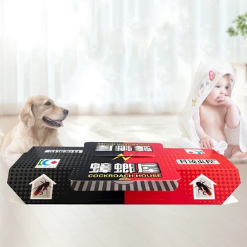 10pcs Black Cockroach House Stickers Catcher Mosquito Trap Decoy Strong Sticky Trap Insect Repellent
10pcs Black Cockroach House Stickers Catcher Mosquito Trap Decoy Strong Sticky Trap Insect Repellent