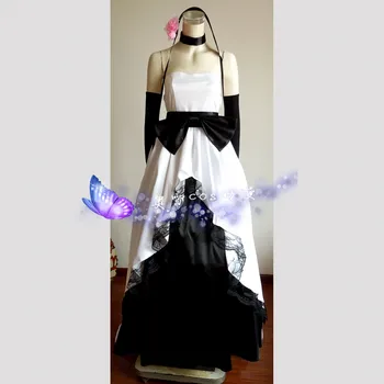 Anime VOCALOID Megurine Luka Cosplay Costumes White And Black Gumi Gothic Lolita Fashion Trailing Dress Custom-Make Any Size
Anime VOCALOID Megurine Luka Cosplay Costumes White And Black Gumi Gothic Lolita Fashion Trailing Dress Custom-Make Any Size