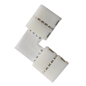 4 Pin Gapless Waterproof Mounting Clips connecting corner right angle 10mm RGB LED Strip Light Connector Kit
4 Pin Gapless Waterproof Mounting Clips connecting corner right angle 10mm RGB LED Strip Light Connector Kit