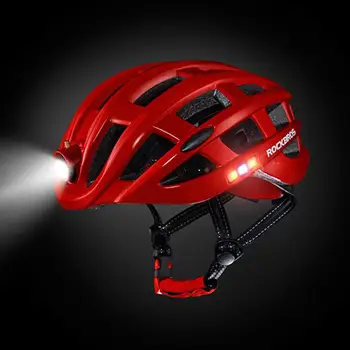 Bicycle helmet with warning light luminous insect-proof net mountain road riding helmet equipment for men and women
Bicycle helmet with warning light luminous insect-proof net mountain road riding helmet equipment for men and women