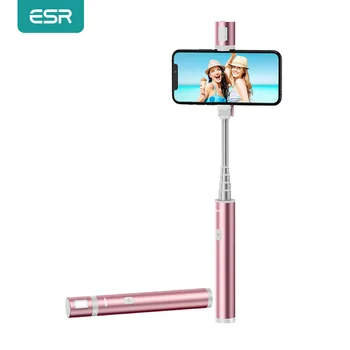 ESR Bluetooth Selfie Stick Remote Control With LED Light for Live Camera Selfie Handheld Stick For iPhone Samsung XIAOMI Android
ESR Bluetooth Selfie Stick Remote Control With LED Light for Live Camera Selfie Handheld Stick For iPhone Samsung XIAOMI Android