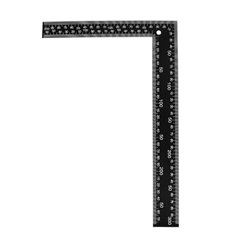 Teacher 0-30cm 0-20cm Measuring Range L Shaped Design Square Ruler Black
Teacher 0-30cm 0-20cm Measuring Range L Shaped Design Square Ruler Black