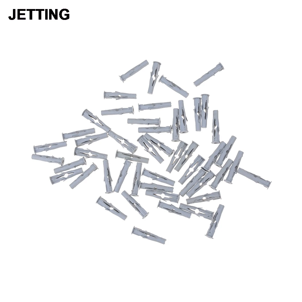 New Arrival High Quality 50Pcs Nylon Plasterboard Drywall Wall Plug For Window Door Frame Concrete M6x35
New Arrival High Quality 50Pcs Nylon Plasterboard Drywall Wall Plug For Window Door Frame Concrete M6x35