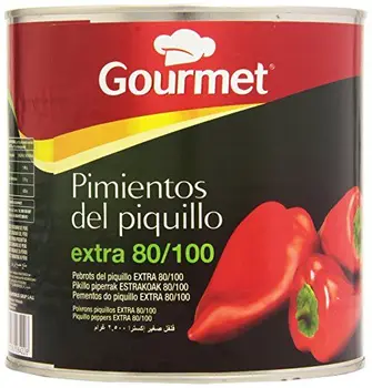 Gourmet - Pimientos del piquillo - extra 80/100 - 1900 g 
Gourmet - Pimientos del piquillo - extra 80/100 - 1900 g