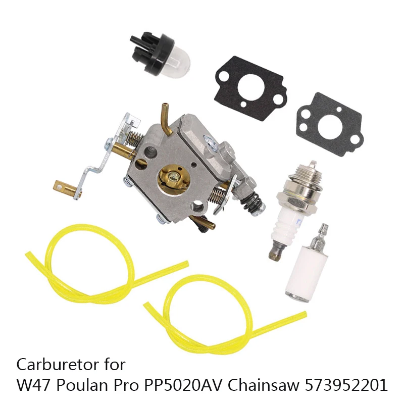 Carburetor Kit For Poulan Pro PP5020AV Chainsaw 573952201 Power Equipment Accessories Chain Saw Parts
Carburetor Kit For Poulan Pro PP5020AV Chainsaw 573952201 Power Equipment Accessories Chain Saw Parts