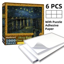 MaxRenard 50*70cm Jigsaw Puzzles With Adhesive 1000 Pieces for Adults Van Gogh Starry Night Over the Rhone Art Puzzles Toys
MaxRenard 50*70cm Jigsaw Puzzles With Adhesive 1000 Pieces for Adults Van Gogh Starry Night Over the Rhone Art Puzzles Toys