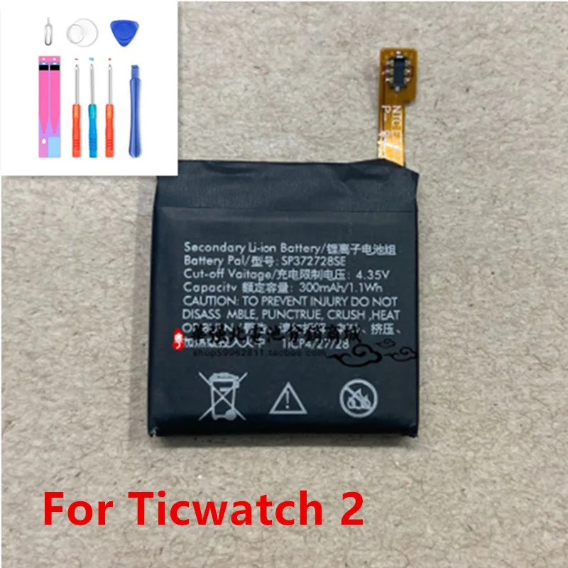 Оригинальный запасной аккумулятор SP372728SE для часов Ticwatch 2 Ticwatch2 WE11056, оригинальный аккумулятор для часов 300 мАч с бесплатными инструментами
Оригинальный запасной аккумулятор SP372728SE для часов Ticwatch 2 Ticwatch2 WE11056, оригинальный аккумулятор для часов 300 мАч с бесплатными инструментами