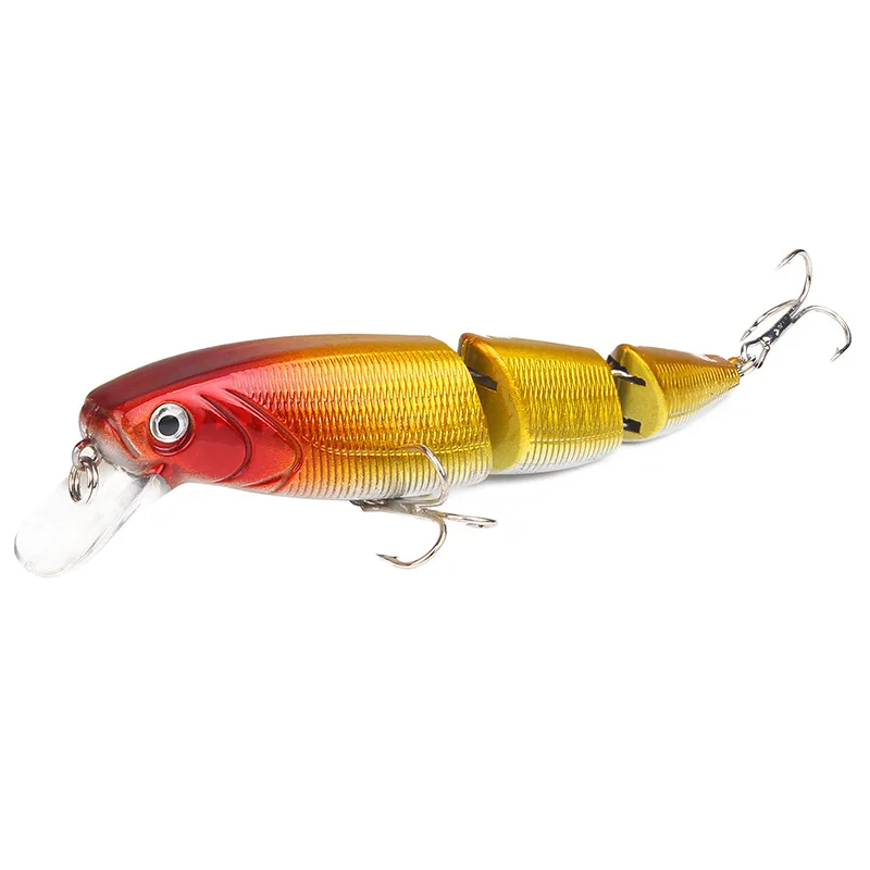 1PCs 8-Color Colorful Three-Section Lure Bait 11.5/15G Simulation Multi-Section Minnow Bait Outdoor Fishing Gear
1PCs 8-Color Colorful Three-Section Lure Bait 11.5/15G Simulation Multi-Section Minnow Bait Outdoor Fishing Gear
