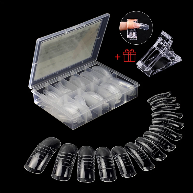 120pcs French Dual Extension Nail Forms False Nail Tips Soft Poly Gel System UV GEL Acrylic DIY Nail Decoration Nail Art Mold
120pcs French Dual Extension Nail Forms False Nail Tips Soft Poly Gel System UV GEL Acrylic DIY Nail Decoration Nail Art Mold