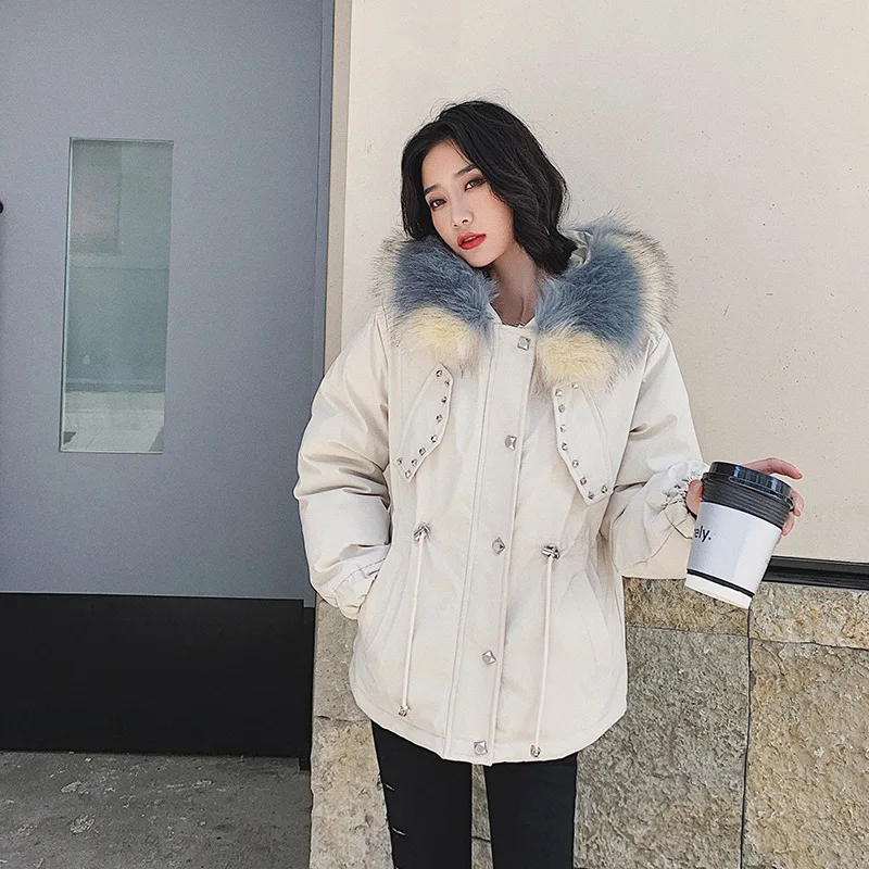 Cotton-padded Clothes Women's 2019 Winter New Style Korean-style Fashion Printed down Jacket Cotton-padded Clothes WOMEN'S Dress
Cotton-padded Clothes Women's 2019 Winter New Style Korean-style Fashion Printed down Jacket Cotton-padded Clothes WOMEN'S Dress