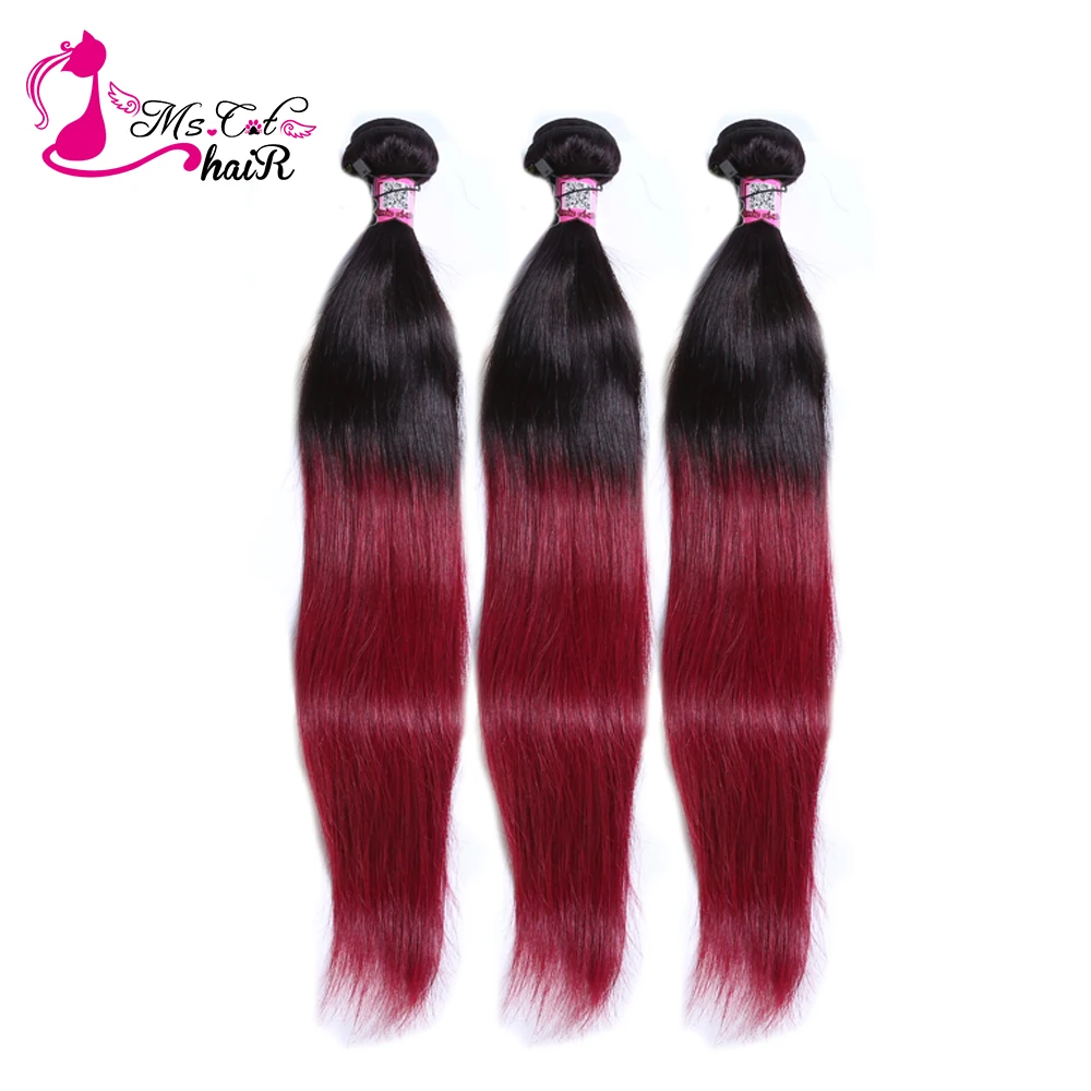 Ms Cat Hair Ombre Brazilian Straight Hair 1B 99J/Burgundy Two Tone Human Hair Bundles 3 Bundles Deal Remy Hair Free Shipping
Ms Cat Hair Ombre Brazilian Straight Hair 1B 99J/Burgundy Two Tone Human Hair Bundles 3 Bundles Deal Remy Hair Free Shipping