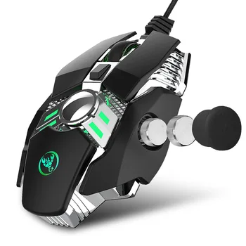 New Chicken Machinery Gaming Mouse 7 Button Programmable Wired Mouse Light Cool Automatic Pressure Gun Mouse
New Chicken Machinery Gaming Mouse 7 Button Programmable Wired Mouse Light Cool Automatic Pressure Gun Mouse