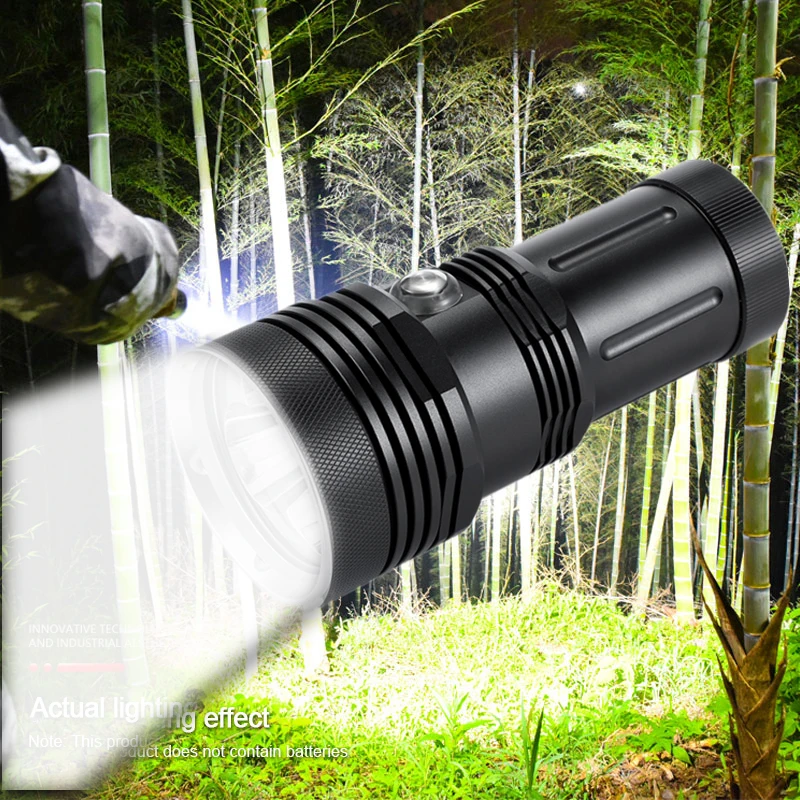 Support diving QS70 version 3xXHP70.2 outdoor tactical lighting LED flashlight 25000 LM waterproof hunting emergency light kit
Support diving QS70 version 3xXHP70.2 outdoor tactical lighting LED flashlight 25000 LM waterproof hunting emergency light kit