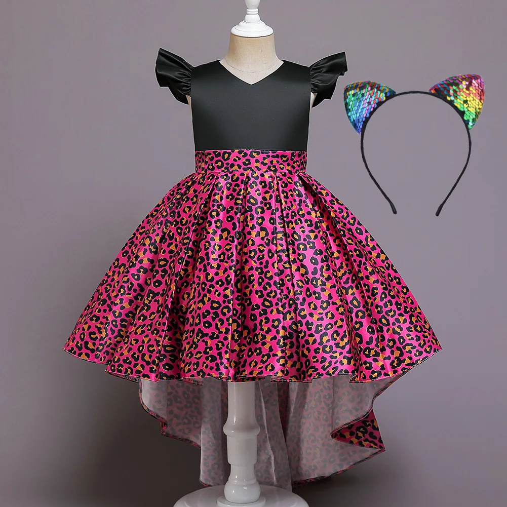BH-322#Ball Gown O-Neck Flower Girl Dresses Short Children's Dress Wholesale Free Shipping Tail Leopard Rose Red Green Short
BH-322#Ball Gown O-Neck Flower Girl Dresses Short Children's Dress Wholesale Free Shipping Tail Leopard Rose Red Green Short