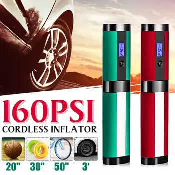 12V 160PSI Cordless Handheld Inflatable Pump Car Tyre Air Inflator Digital Rechargeable For Auto Emergency Motorcycle LED Light
12V 160PSI Cordless Handheld Inflatable Pump Car Tyre Air Inflator Digital Rechargeable For Auto Emergency Motorcycle LED Light