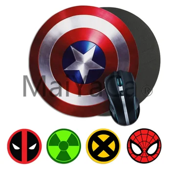 MaiYaCa Marvel hero captain spiderman Deadpool logo Gamer Speed Mice Retail Small Rubber Mousepad gaming Mousepad Rug For PC
MaiYaCa Marvel hero captain spiderman Deadpool logo Gamer Speed Mice Retail Small Rubber Mousepad gaming Mousepad Rug For PC