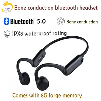 Bone conduction Bluetooth headsetgcd01 ear-mounted IPX8 waterproof grade Bluetooth 4.0 sports headset 8G memory
Bone conduction Bluetooth headsetgcd01 ear-mounted IPX8 waterproof grade Bluetooth 4.0 sports headset 8G memory