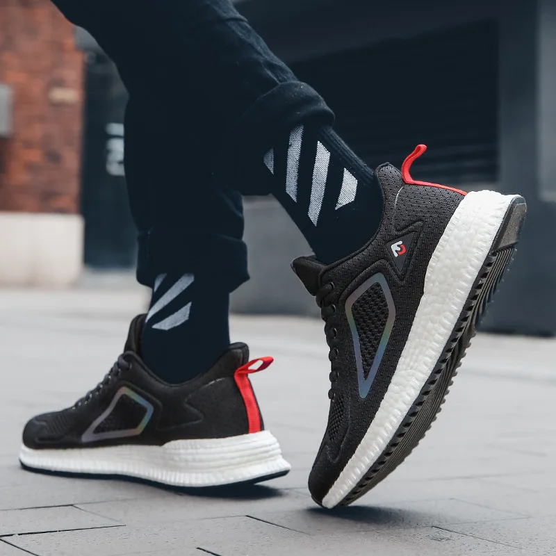 2019 Autumn And Winter Men Athletic Shoes Ultra-stretch Cushioning Popcorn Running Shoes Light Weight Fly Woven Reflective Walki
2019 Autumn And Winter Men Athletic Shoes Ultra-stretch Cushioning Popcorn Running Shoes Light Weight Fly Woven Reflective Walki