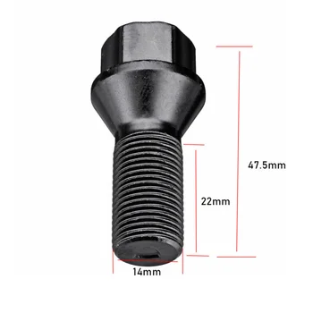 4pcs M14 X 1.25 Wheel Lug Bolt Nut For BMW X3 X5 E70 E71 F20 F25 36136781151 Car Accessories Left/Right/Front/Rear
4pcs M14 X 1.25 Wheel Lug Bolt Nut For BMW X3 X5 E70 E71 F20 F25 36136781151 Car Accessories Left/Right/Front/Rear