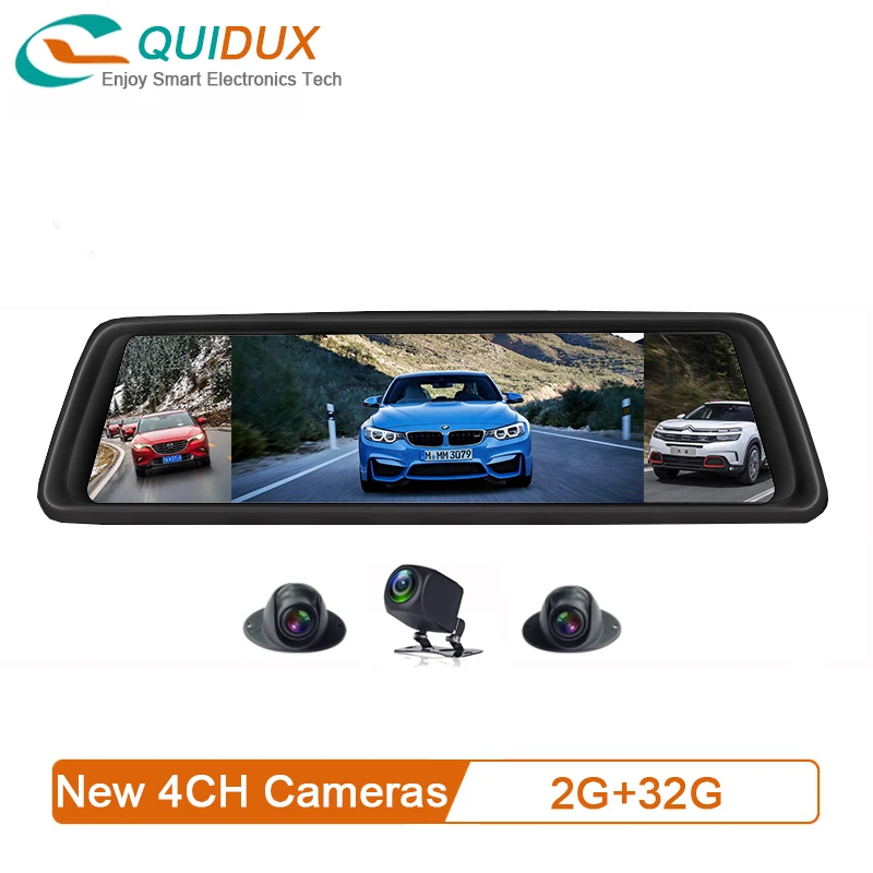 2019 4CH Cameras 360 Degree Panoramic Car DVRs 10" Android 5.1 GPS Navi FHD Mirror Video Recorder ADAS 4G Wifi Dash Cam
2019 4CH Cameras 360 Degree Panoramic Car DVRs 10" Android 5.1 GPS Navi FHD Mirror Video Recorder ADAS 4G Wifi Dash Cam