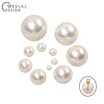 Cordial Design 4MM-20MM DIY Beads Making/Jewelry Accessories/Half Hole Imitation Pearl/Hand Made/Jewelry Findings & Components
Cordial Design 4MM-20MM DIY Beads Making/Jewelry Accessories/Half Hole Imitation Pearl/Hand Made/Jewelry Findings & Components