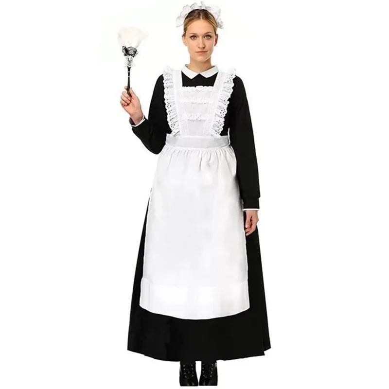 

Germany Bavarian Dirndl Oktoberfest Beer Girl Costume Halloween Party Night French Maid Servant Exotic Apparel Fancy Dress