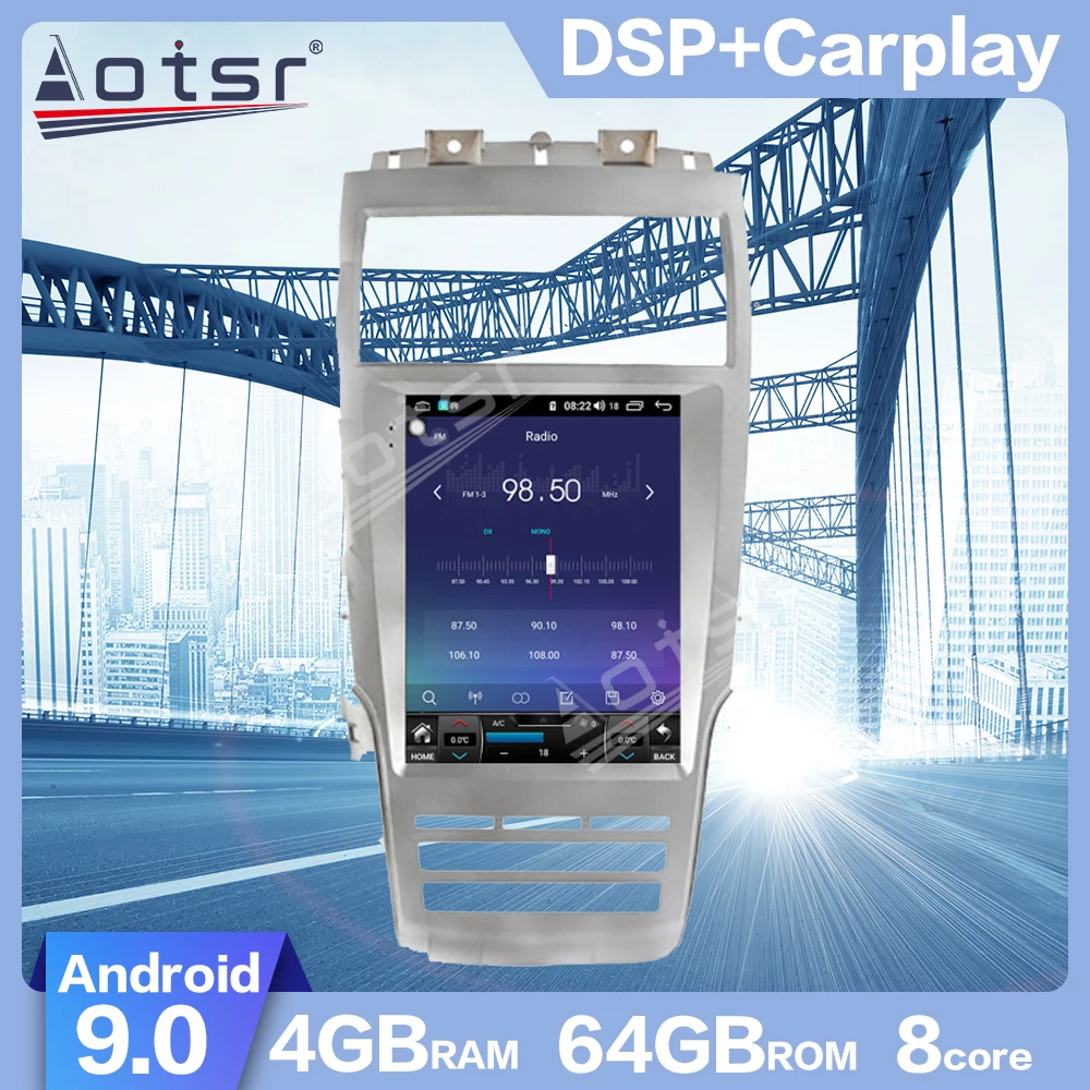 AOTSR For Lincoln MKC MKZ One din PX5 Android 9.0 Tesla style Car GPS Navigation Multimedia Player Radio HD Carplay Fast boot
AOTSR For Lincoln MKC MKZ One din PX5 Android 9.0 Tesla style Car GPS Navigation Multimedia Player Radio HD Carplay Fast boot