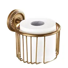 Antique Brass/copper toilet tissue paper basket/holder European style wall mounted bathroom storage organizer hardware
Antique Brass/copper toilet tissue paper basket/holder European style wall mounted bathroom storage organizer hardware