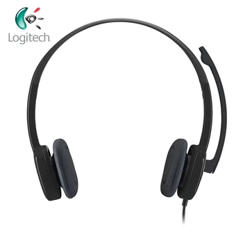 

Logitech H151 Stereo Headphones Multi-device headsets with in-line controls 1.8m for 3.5mm audio for pc