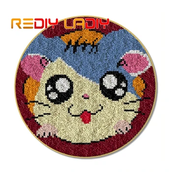 Latch Hook Rug Fairy Rabbit Crocheting Carpet Rug Acrylic Yarn Pre-Printed Canvas Cushion Mat Crochet Tapestry Latched Hook Kits
Latch Hook Rug Fairy Rabbit Crocheting Carpet Rug Acrylic Yarn Pre-Printed Canvas Cushion Mat Crochet Tapestry Latched Hook Kits