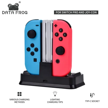 Data Frog 4-in-1 Stand Charge For Nintendo Switch Joy-con Nintendo Switch Pro Gamepad Charge Three Methods For NS joy-con&Pro
Data Frog 4-in-1 Stand Charge For Nintendo Switch Joy-con Nintendo Switch Pro Gamepad Charge Three Methods For NS joy-con&Pro