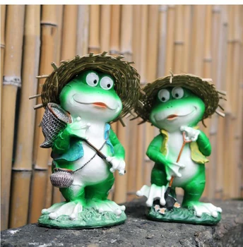 OUTDOOR GARDEN DECORATION RESIN FROG SCULPTURE CRAFTS COURTYARD BALCONY STATUE ORNAMENTS PASTORAL AMERICAN COUNTRY FIGURINES ART 
OUTDOOR GARDEN DECORATION RESIN FROG SCULPTURE CRAFTS COURTYARD BALCONY STATUE ORNAMENTS PASTORAL AMERICAN COUNTRY FIGURINES ART