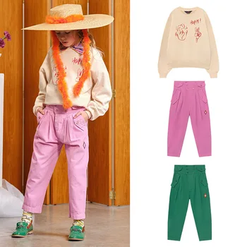 Fall / winter 2020 New Suit European and American Boys and Girls Children's Unisex Printed Loose Sweater Retro High Waist Capris
Fall / winter 2020 New Suit European and American Boys and Girls Children's Unisex Printed Loose Sweater Retro High Waist Capris