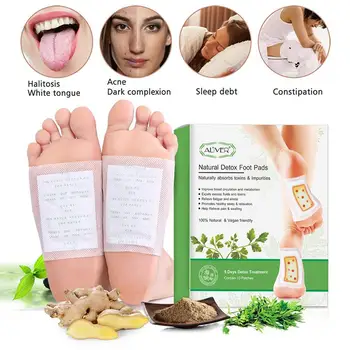 10Pcs/box Foot Patch Moxa Ginger Bamboo Vinegar Detox Dehumidification Adhesive Foot Pads
10Pcs/box Foot Patch Moxa Ginger Bamboo Vinegar Detox Dehumidification Adhesive Foot Pads
