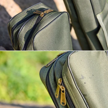 Fishing Rod Carrier Portable Oxford Cloth Storage Bag Canvas Fishing Rod Gears Case Organizer Foldable100cm/150cm SEC88
Fishing Rod Carrier Portable Oxford Cloth Storage Bag Canvas Fishing Rod Gears Case Organizer Foldable100cm/150cm SEC88