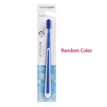 Adult Ultra Soft Spiral Bristles Toothbrush with Anti-Skid Handle Eco Friendly Teeth Whitening Oral Hygiene Care Random Color
Adult Ultra Soft Spiral Bristles Toothbrush with Anti-Skid Handle Eco Friendly Teeth Whitening Oral Hygiene Care Random Color