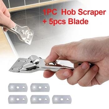 Multifunction Glass Ceramic Hob Scraper Cleaner Remover With 5pcs Spare Blades for Cleaning Oven Cooker Tools Utility Knife
Multifunction Glass Ceramic Hob Scraper Cleaner Remover With 5pcs Spare Blades for Cleaning Oven Cooker Tools Utility Knife