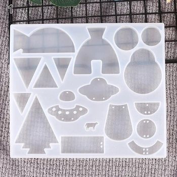 Crystal Epoxy Resin UV Glue Mold Silicone Earring Pendant Comb Casting Silicone Mould Creative DIY Molds Crafts Jewelry Making
Crystal Epoxy Resin UV Glue Mold Silicone Earring Pendant Comb Casting Silicone Mould Creative DIY Molds Crafts Jewelry Making