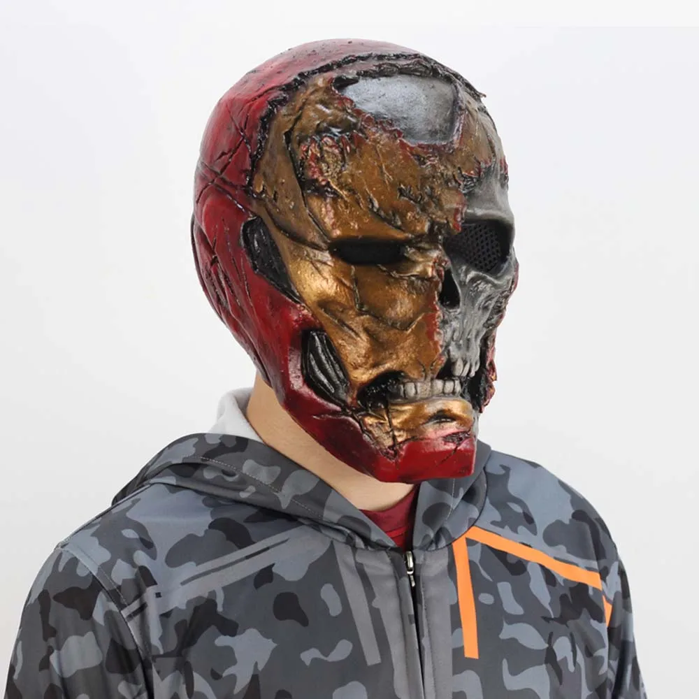 Маска зомби Железный человек Gauntlet косплей супергерой Тони Старк латексные маски