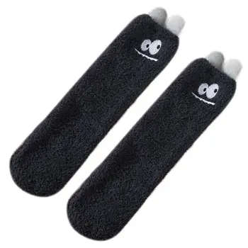 Women Coral Fleece Cartoon Socks Cute Winter Thicken Warm Medium Tube Floor Sock
Women Coral Fleece Cartoon Socks Cute Winter Thicken Warm Medium Tube Floor Sock