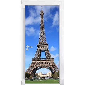 DIY Door Sticker Self Eiffel Tower View Adhesive Cute Decal Home Decor Paper for Living Room PVC Waterproof 3D Print Photo Art
DIY Door Sticker Self Eiffel Tower View Adhesive Cute Decal Home Decor Paper for Living Room PVC Waterproof 3D Print Photo Art