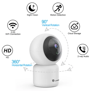 Pet Camera Dog Camera WiFi Camera 1080P Camera IR Night Vision Motion Tracking Alert Baby Monitor Home Security for Cats Dogs
Pet Camera Dog Camera WiFi Camera 1080P Camera IR Night Vision Motion Tracking Alert Baby Monitor Home Security for Cats Dogs