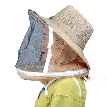 Beekeeper Hat Anti-bee Mask Cap With Face Protective Net Thickened Head Covering Hat For Beekeeping
Beekeeper Hat Anti-bee Mask Cap With Face Protective Net Thickened Head Covering Hat For Beekeeping