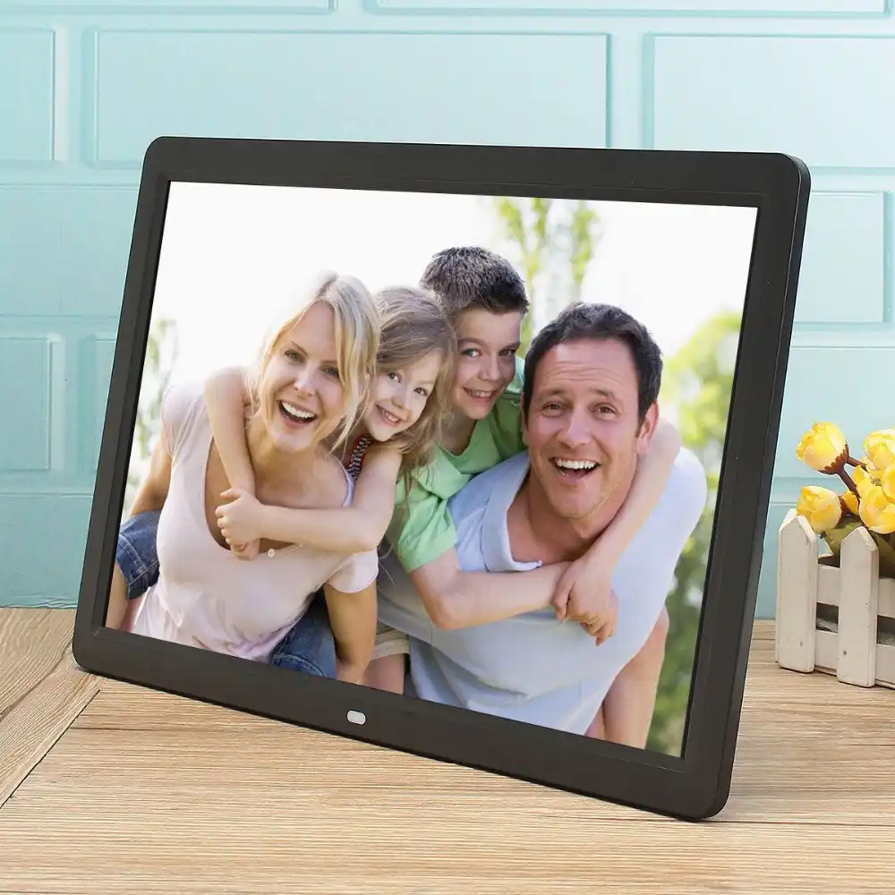 12 inch led digital picture frame display multi-media digital