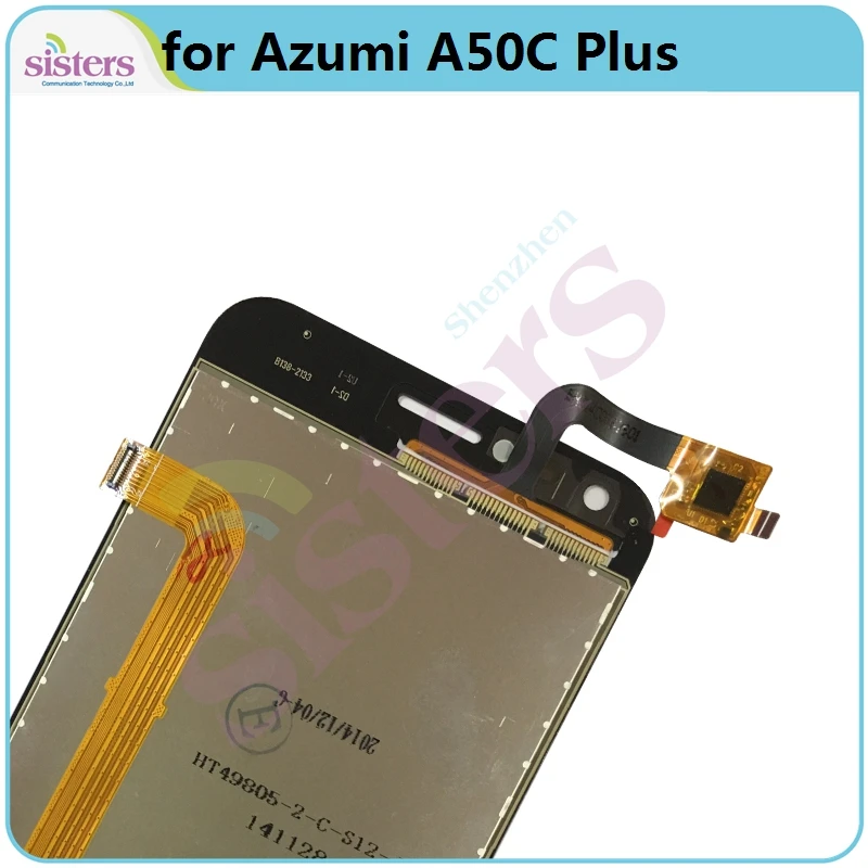 Screen For Azumi A50C Plus LCD Display Touch Screen Digitizer Assembly for A50C+ 5.5 inch Phone Replacement Parts Tested Wokring (3)