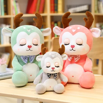 Cute Baby Deer Plush Toys Cartoon Moose Stuffed Animal Doll Kawaii Dolls Girls Lover Birthday Gifts 
Cute Baby Deer Plush Toys Cartoon Moose Stuffed Animal Doll Kawaii Dolls Girls Lover Birthday Gifts