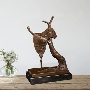 bronze sculpture statue bronze abstract time art ornament statue sculpture home decorative 
bronze sculpture statue bronze abstract time art ornament statue sculpture home decorative