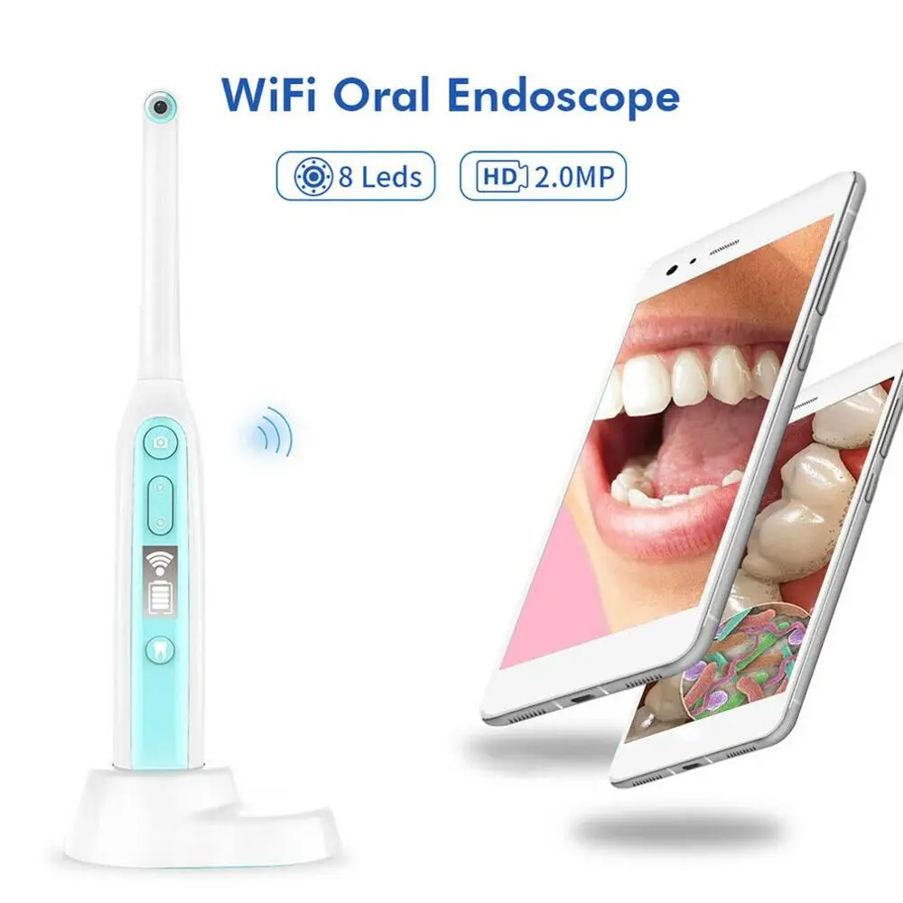 2MP WiFi HD USB Intra Oral Dental USB Intraoral Camera Dentist Device and Oral LED Light Real-time Video Inspection Tools
2MP WiFi HD USB Intra Oral Dental USB Intraoral Camera Dentist Device and Oral LED Light Real-time Video Inspection Tools