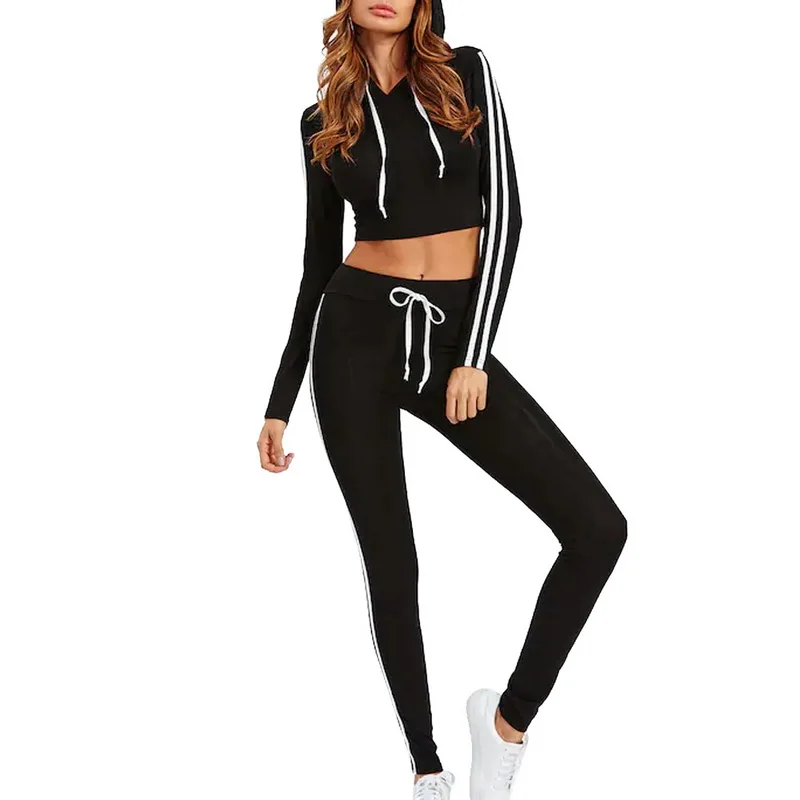 Loozykit Autumn Two Pieces Sports Sets Women Hoodie Sweatsuits Solid Tracksuit Long Sleeve Top Jumpsuit Outfits Gym Clothing
Loozykit Autumn Two Pieces Sports Sets Women Hoodie Sweatsuits Solid Tracksuit Long Sleeve Top Jumpsuit Outfits Gym Clothing
