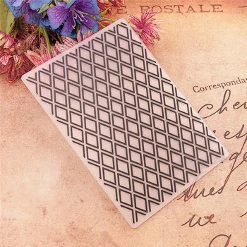 10.5x14.8 Diamond lattic Embossing folders Plastic bump Scrapbooking DIY Template Fondant indentation Cake Photo Album Card Make
10.5x14.8 Diamond lattic Embossing folders Plastic bump Scrapbooking DIY Template Fondant indentation Cake Photo Album Card Make
